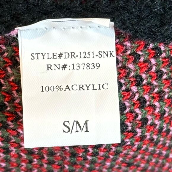 Dressed in LALA Big Reputation Snake Oversized Knit Maxi Dress Women’s S/M - Picture 6 of 10